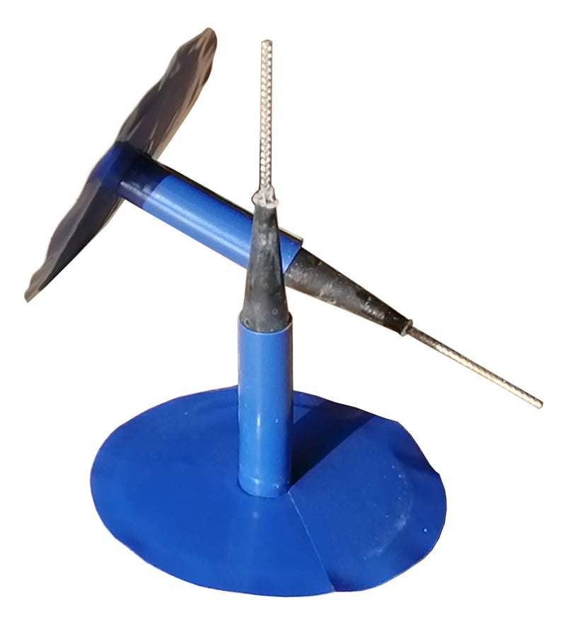 HARZOLE HANZOLE Harzol LCU-6390 Tire Repair Patch Plug 2-1/8" x 3/8" 50x9mm 24 Pcs (UQC-8303) - Image 3